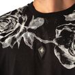Camiseta Masculina MCD Especial Manga Japonesa Rosas PRETO-12622004- -3-